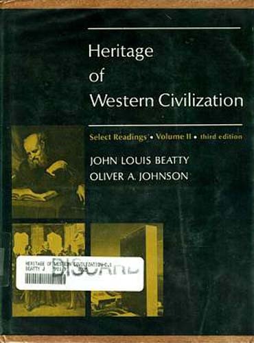 Heritage western civilization - heritage,